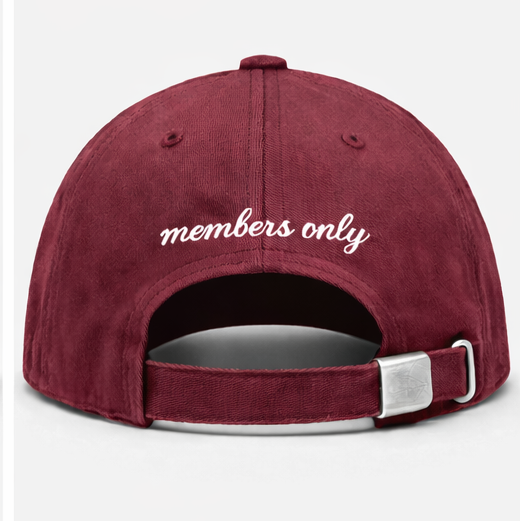 Petit Vené CA Club Cap – Burgundy