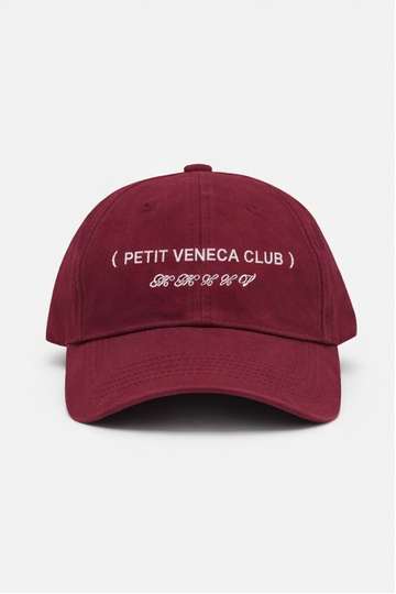 Petit Vené CA Club Cap – Burgundy
